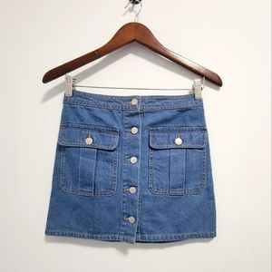 Forever 21 Mini Denim Skirt - Size US XS - NWOT